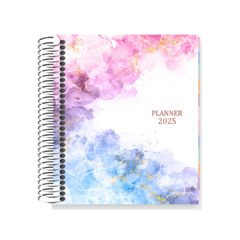 Big Planner 2025 - Aquarela Purple