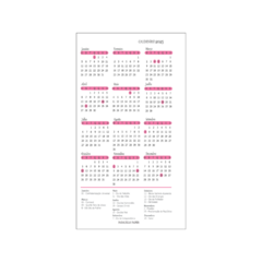 Agenda Slim 2025 - Color Dots - Paralello Paper 