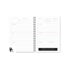 Planner Permanente (Não Datado) - Line Black - loja online