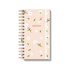 Agenda Slim 2025 - Cute Flowers