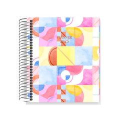 Big Planner 2025 - Geometric Color