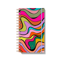 Planner Slim 2025 - Color Waves