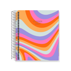 Big Planner 2025 - Waves Fluor