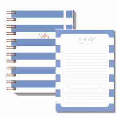 Combinadinho Caderno A5 + To Do List Navy