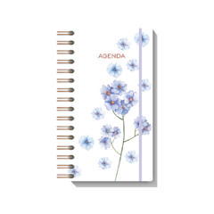 Agenda Slim 2025 - Mini Flowers