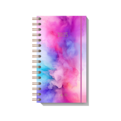 Planner Slim 2025 - Aquarela