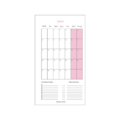 Imagem do Agenda Slim 2025 - Color Dots