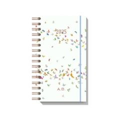 Planner Slim 2025 - Mini Borboletas