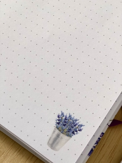 Imagem do Caderno Provence Lavanda