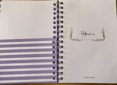 Caderno Provence listrado - comprar online