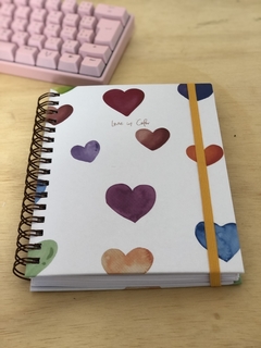 Caderno Love in color - loja online