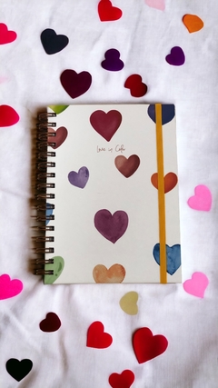 Caderno Love in color