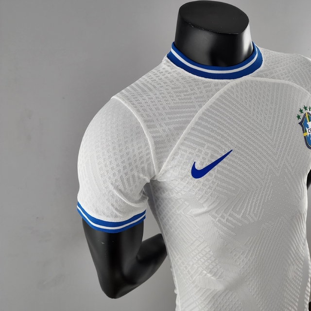 Camisa Brasil Edição Especial Branca Copa do Mundo Versão Jogador 22/23