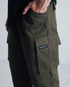 PANTALON CARGO VERDE