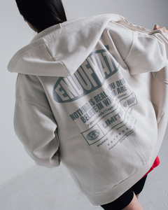 ZIP HOODIE CRUDO - comprar online