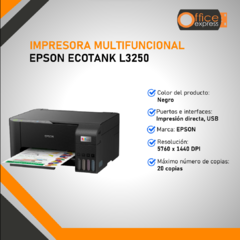 Multifuncional Epson EcoTank L3250