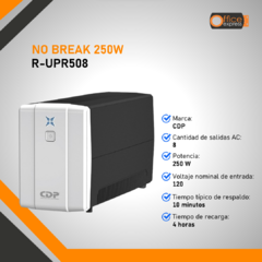 NO BREAK CDP R-URP 508 500VA 250W 8 CONT.