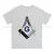 Camiseta Maçom Maçonaria Freemason Ouro Quadrado Bússola - comprar online