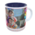 Caneca branca com interior colorido - comprar online