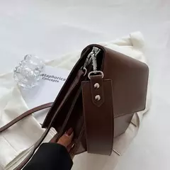 Maitê - Double Layer Flap Crossbody! - Oliva Bolsas