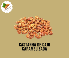 Castanha de Caju Caramelizada com Gergelim - Tudo No Kilo