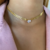 Choker de escamas com ponto de luz Maria - comprar online