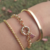 Bracelete Torcido no Banho de Ouro 18k - comprar online