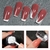 Carimbo de Unhas Transparente com Raspador 2 pcs Jelly Silicone Stamp para Unhas Francesas Kits de Manicure Conjunto de Ferramentas de Estampagem de Unhas