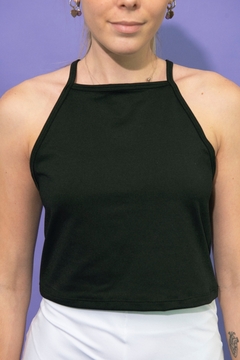 TOP ESCOTE HALTER-M1002 -IMPRESO en internet