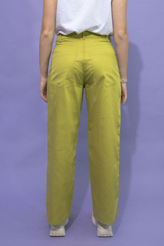 PANTALÓN GIRLFRIEND CON BOLSILLOS-M3006 - IMPRESO - comprar online