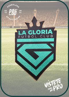 Parche Flock Corte Láser: La Gloria FC