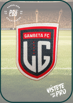 Parche Flock Corte Láser: Gambeta FC