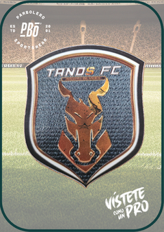 Parche Flock Corte Láser: Tanos FC