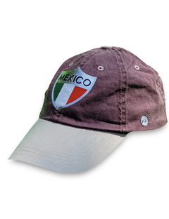 México Bicolor Cap Logo Retro 1980 - Pambolero