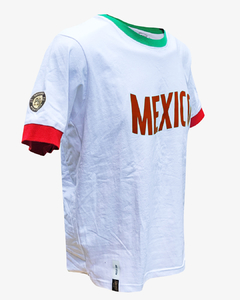 Jersey Retro México 1980 Hugo Sanchez White/red - buy online