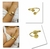 Pulseira Feminina Bracelete Ajustável Luxuoso Banhado a Ouro 18k na internet