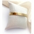 Pulseira Feminina Bracelete Pequeno Dourado Cravejado - comprar online