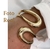 Pulseira Bracelete Dourado Verniz Italiano - comprar online