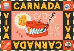 CARNADA VIVA DENTADURA