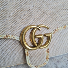 Gucci Marmont Raffia - loja online