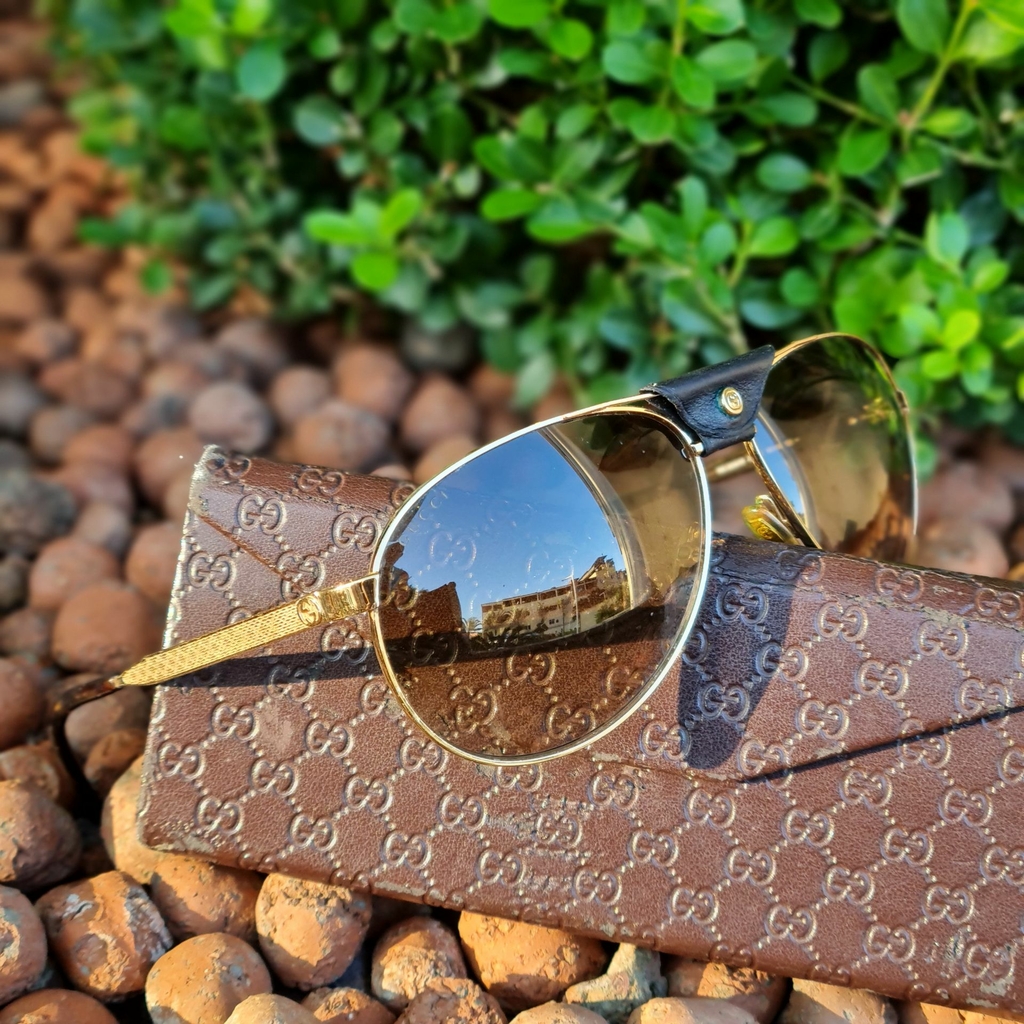 Gucci Brown GG Crystal - Comprar em Lestore Brasil