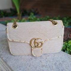 Gucci Marmont Raffia - Lestore Brasil