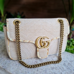 Gucci Marmont Raffia - comprar online