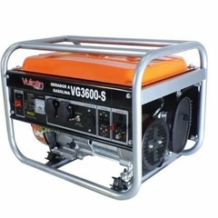 Gerador á Gasolina 4T 208cc 7hp 2.9 Kva 2900 Watts Bivolt VG 3600S VULCAN TRENT