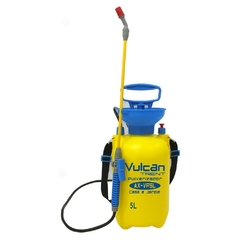 PULVERIZADOR MANUAL 5 LITROS COR AMARELO VP5L VULCAN - loja online