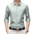 Camisa masculina social slim fit fibra de bambu