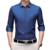 Camisa masculina social slim fit fibra de bambu