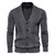 Cardigan Masculino Cinza Escuro Virtus Bray