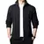 Cardigan Masculino Cinza Escuro Virtus Limerick