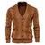 Cardigan Masculino Marrom Virtus Bray